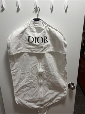 Dior Garment Bag and Dior Hanger set